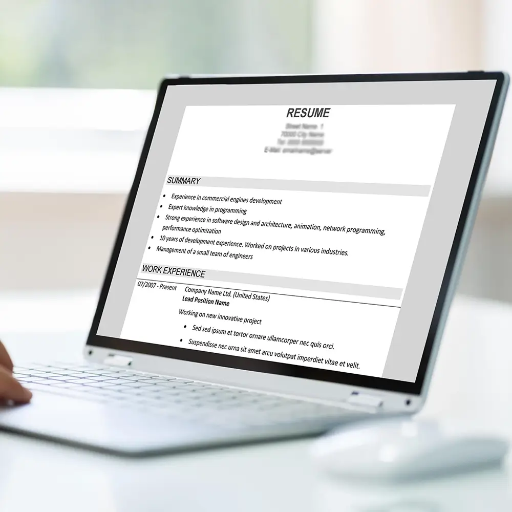 Build your profile once, use it every time